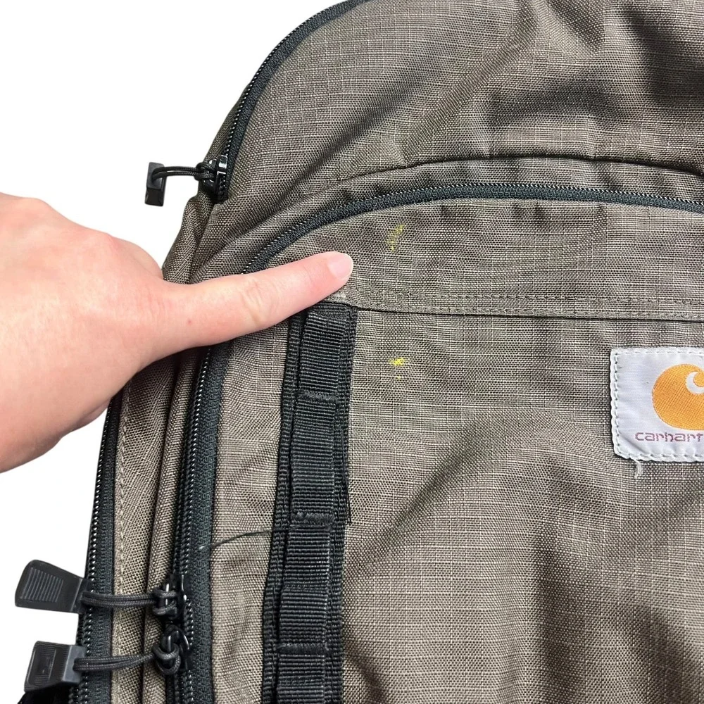 Carhartt Cargo Series Backpack Brown Cordura Ripstop Laptop Bag Work Travel